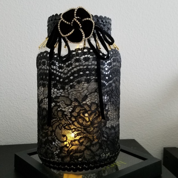 Flameless Candle Holder Handmade - Picture 5 of 7